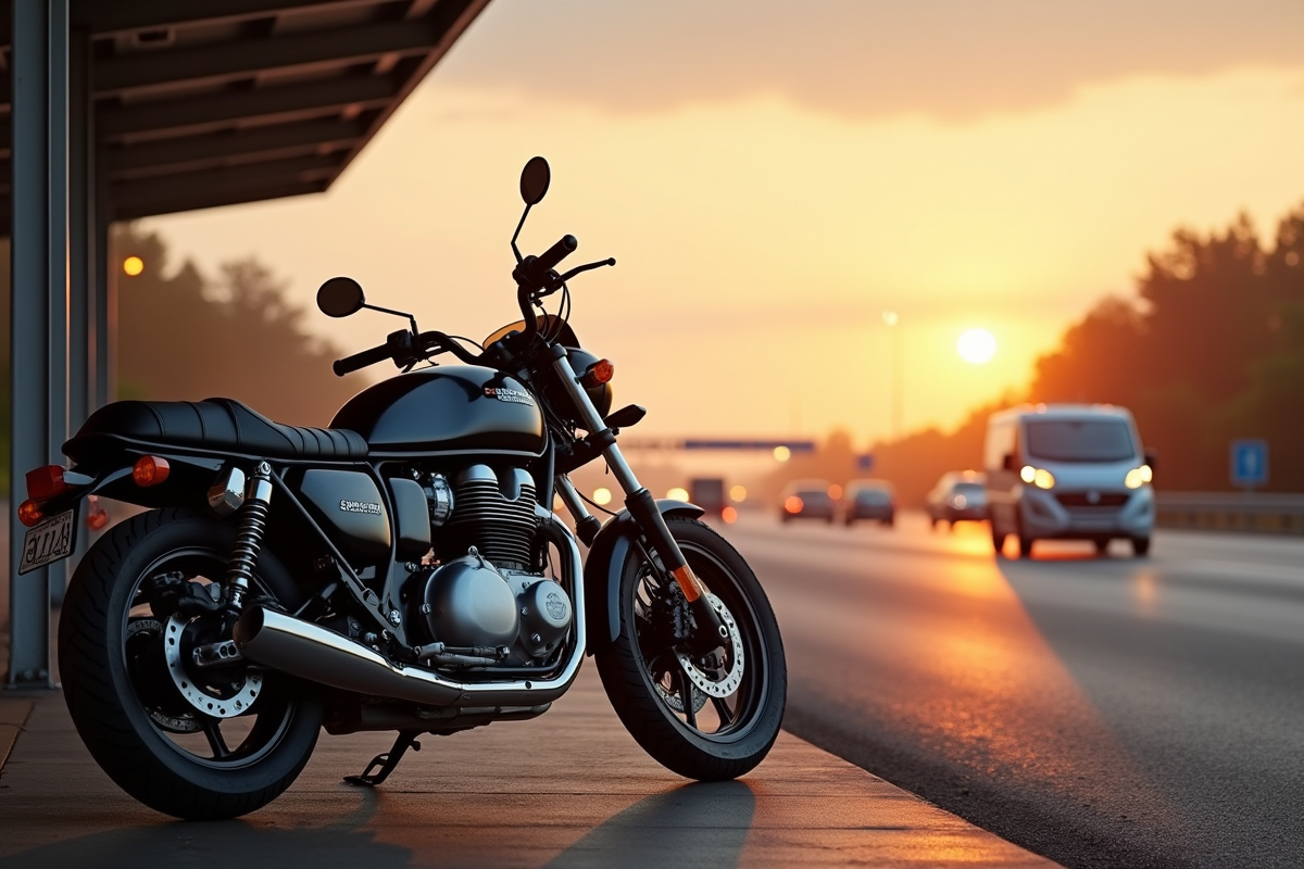 moto autoroute